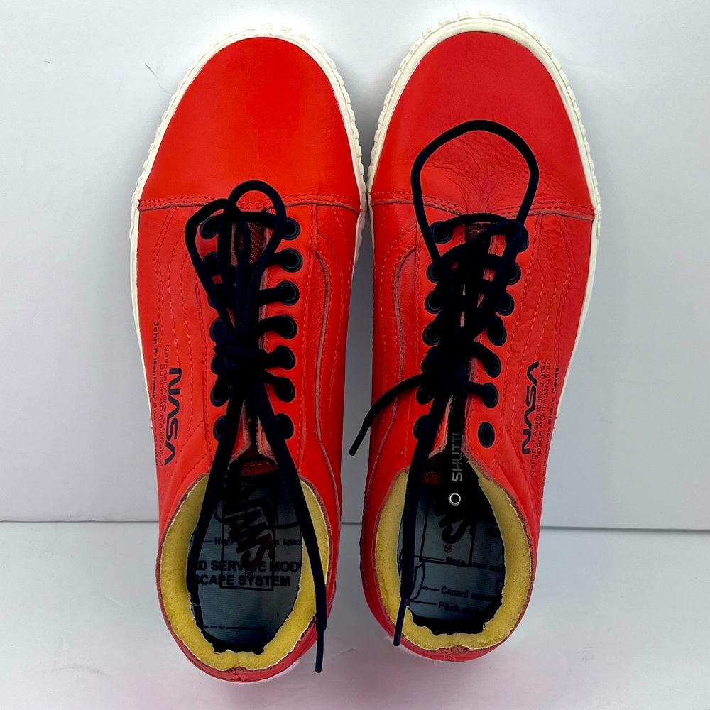 VANS OLD SCHOOL SPACE VOYAGER “FIRECRACKER ORANGE” COLLECTORS,MENS 8.5 WOMENS 10 - Picture 7 of 17